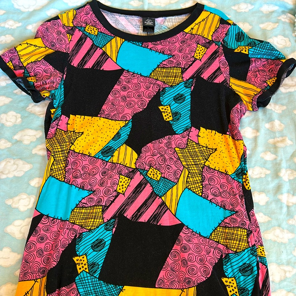 Nightmare Before Christmas Sally Shirt Dress